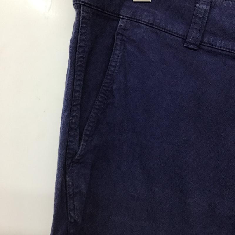 ハリウッドランチマーケット H.R MARKET パンツ ワークパンツ、ペインターパンツ ワークパンツ スリムパンツ ストレッチ 2 無地 紺 / ネイビー / navy メンズ USED 古着 中古 10158258