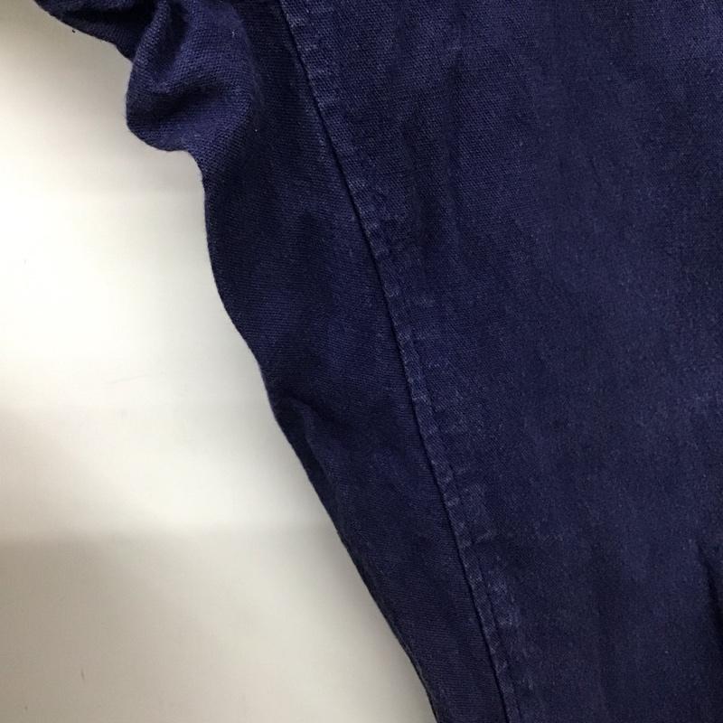 ハリウッドランチマーケット H.R MARKET パンツ ワークパンツ、ペインターパンツ ワークパンツ スリムパンツ ストレッチ 2 無地 紺 / ネイビー / navy メンズ USED 古着 中古 10158258