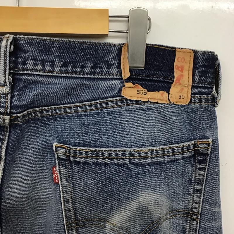 リーバイストラウスアンドコー Levi Strauss & co. パンツ デニム、ジーンズ デニムパンツ ワイドパンツ カジュアルパンツ 36インチ 無地 インディゴ / インディゴ / Indigo メンズ USED 古着 中古 10158259