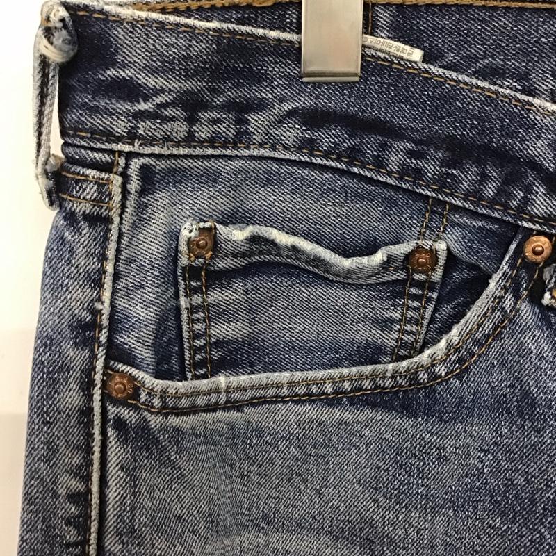 リーバイストラウスアンドコー Levi Strauss & co. パンツ デニム、ジーンズ デニムパンツ ワイドパンツ カジュアルパンツ 36インチ 無地 インディゴ / インディゴ / Indigo メンズ USED 古着 中古 10158259