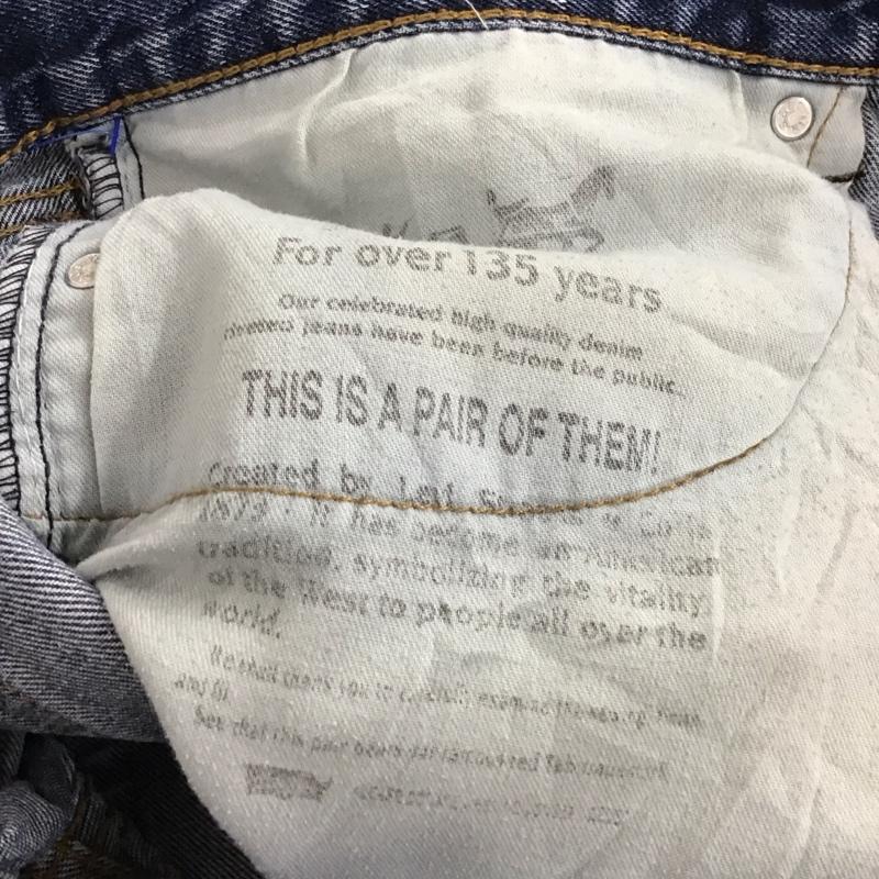 リーバイストラウスアンドコー Levi Strauss & co. パンツ デニム、ジーンズ デニムパンツ ワイドパンツ カジュアルパンツ 36インチ 無地 インディゴ / インディゴ / Indigo メンズ USED 古着 中古 10158259