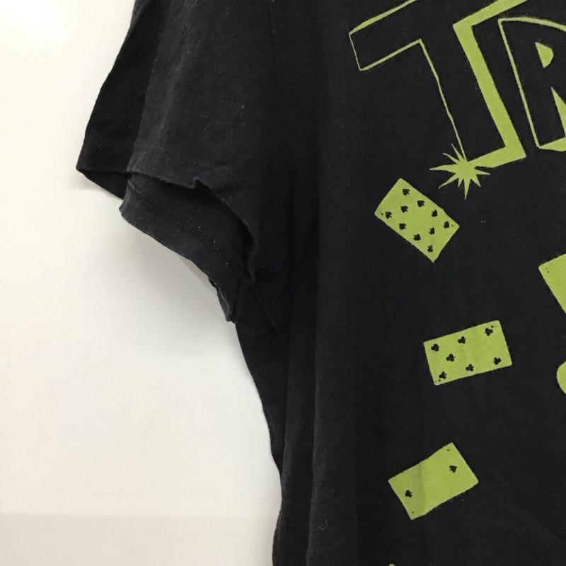 ポールスミス Paul Smith Tシャツ 半袖 半袖カットソー プリントTシャツ クルーネックカットソー L プリント ダークグレー / ダークグレー / メンズ USED 古着 中古 10158265