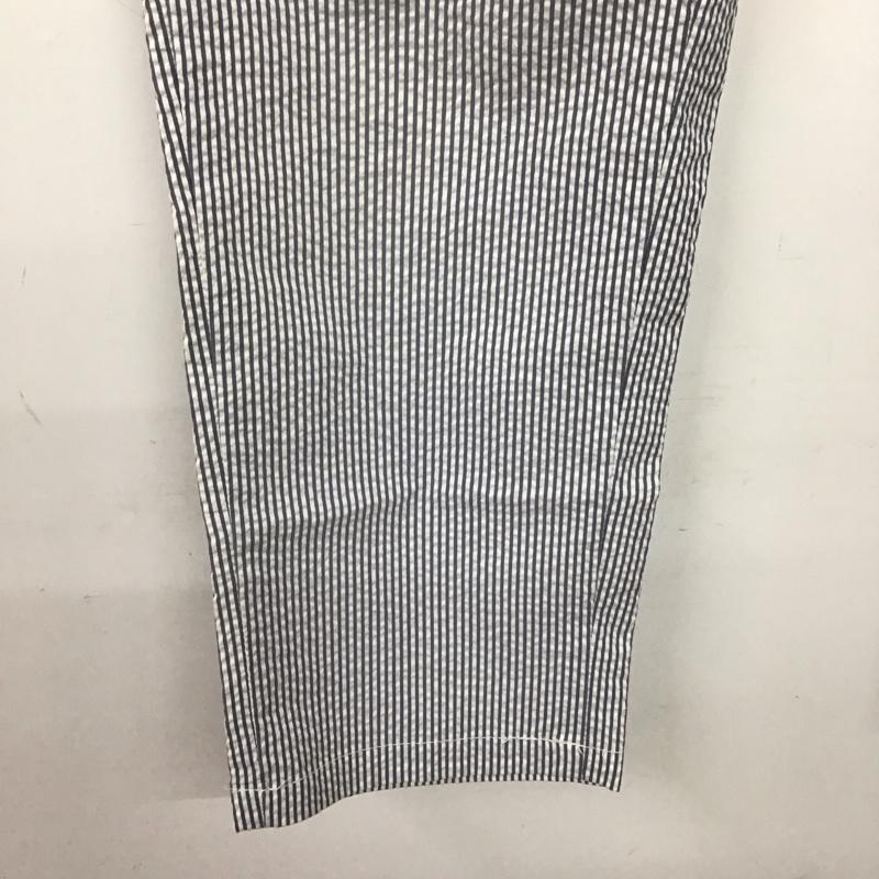 クオドロ quadro パンツ ワークパンツ、ペインターパンツ ワイドパンツ カジュアルパンツ ワークパンツ 2 ストライプ 白 / ホワイト / white X 灰 / グレー / gray メンズ USED 古着 中古 10158270