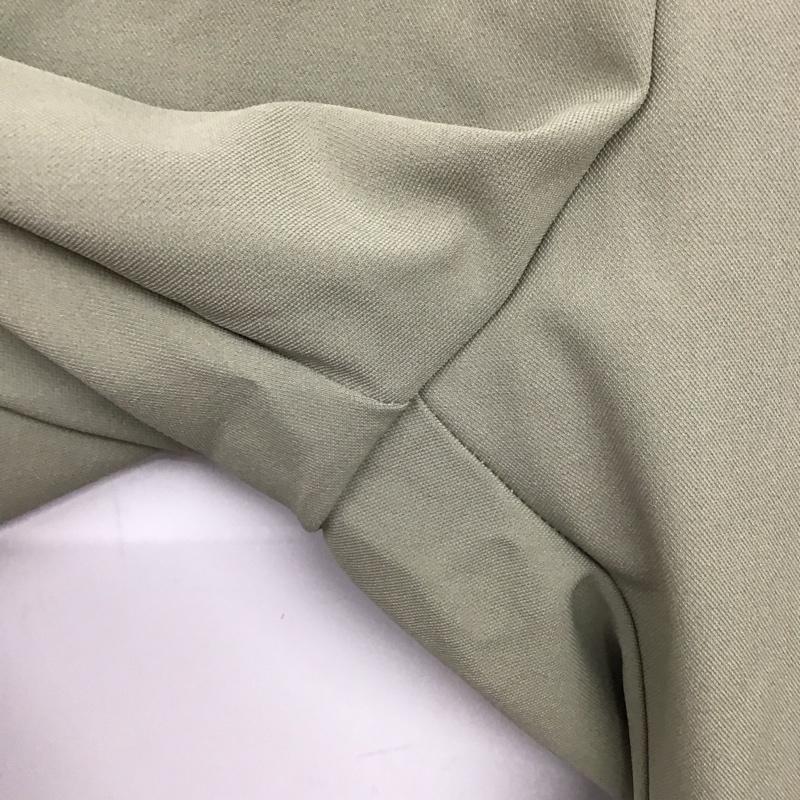 センスオブプレイス SENSEOFPLACE パンツ スラックス スラックスパンツ ワイドパンツ センタータックパンツ M 無地 カーキ / カーキ / khaki メンズ USED 古着 中古 10158271