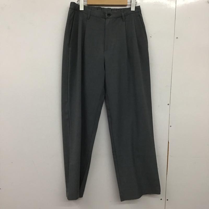 センスオブプレイス SENSEOFPLACE パンツ スラックス スラックス ワイドパンツ カジュアルパンツ M 無地 灰 / グレー / gray メンズ USED 古着 中古 10158272