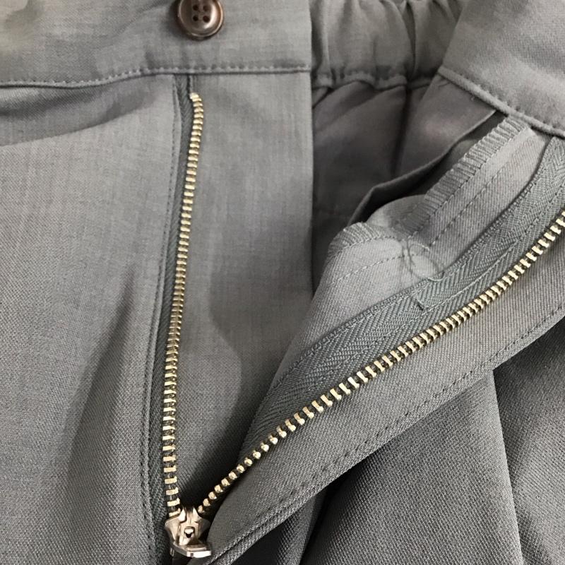 センスオブプレイス SENSEOFPLACE パンツ スラックス スラックス ワイドパンツ カジュアルパンツ M 無地 灰 / グレー / gray メンズ USED 古着 中古 10158272