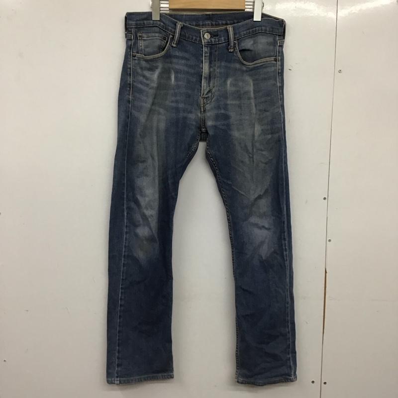 リーバイストラウスアンドコー Levi Strauss & co. パンツ デニム、ジーンズ デニムパンツ スリムパンツ カジュアルパンツ ストレッチパンツ 32インチ 無地 インディゴ / インディゴ / Indigo メンズ USED 古着 中古 10158274