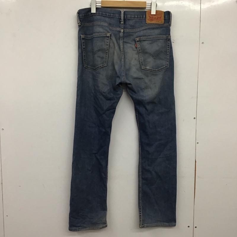 リーバイストラウスアンドコー Levi Strauss & co. パンツ デニム、ジーンズ デニムパンツ スリムパンツ カジュアルパンツ ストレッチパンツ 32インチ 無地 インディゴ / インディゴ / Indigo メンズ USED 古着 中古 10158274