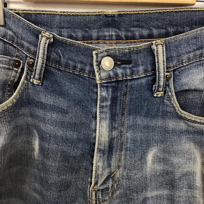 リーバイストラウスアンドコー Levi Strauss & co. パンツ デニム、ジーンズ デニムパンツ スリムパンツ カジュアルパンツ ストレッチパンツ 32インチ 無地 インディゴ / インディゴ / Indigo メンズ USED 古着 中古 10158274