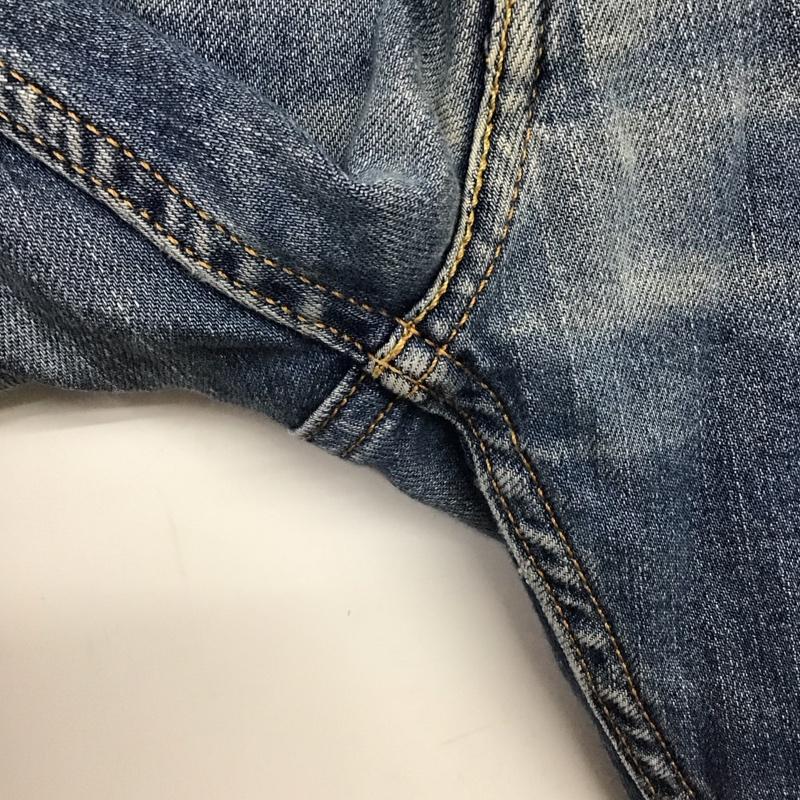 リーバイストラウスアンドコー Levi Strauss & co. パンツ デニム、ジーンズ デニムパンツ スリムパンツ カジュアルパンツ ストレッチパンツ 32インチ 無地 インディゴ / インディゴ / Indigo メンズ USED 古着 中古 10158274