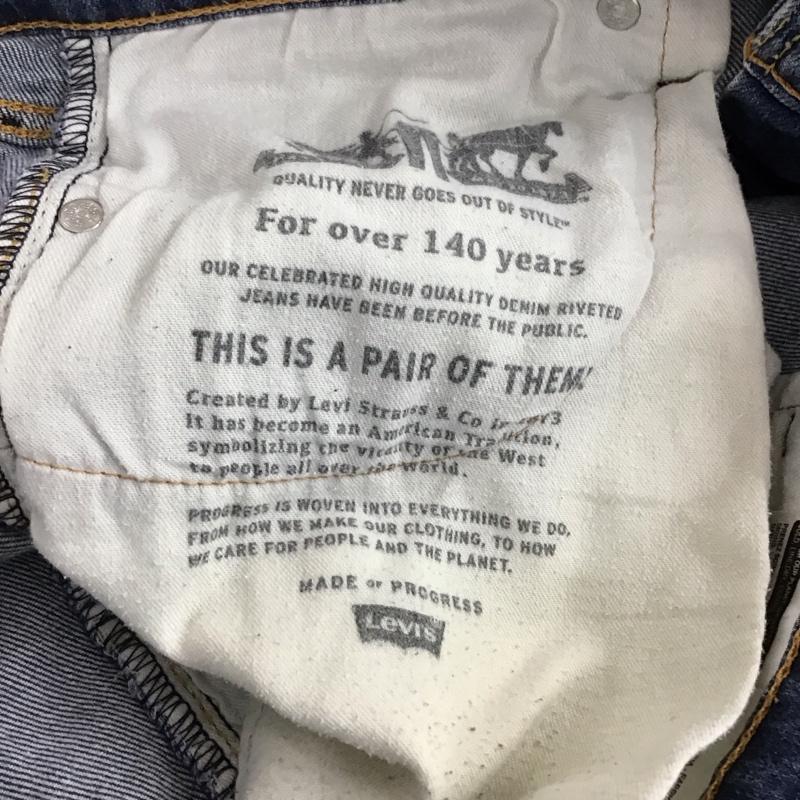 リーバイストラウスアンドコー Levi Strauss & co. パンツ デニム、ジーンズ デニムパンツ スリムパンツ カジュアルパンツ ストレッチパンツ 32インチ 無地 インディゴ / インディゴ / Indigo メンズ USED 古着 中古 10158274