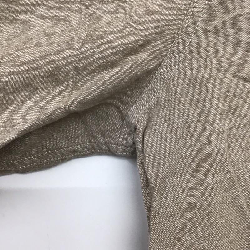 リーバイス Levi s シャツ、ブラウス 長袖 長袖シャツ 無地シャツ カラーシャツ M 無地 茶 / ブラウン / brown メンズ USED 古着 中古 10158275