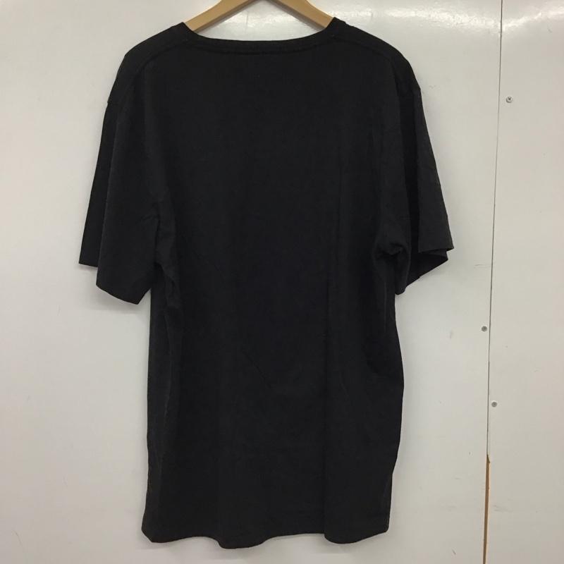 サタデーズ ニューヨークシティ Saturdays NYC Tシャツ 半袖 半袖カットソー プリントTシャツ クルーネックカットソー XL ロゴ、文字 黒 / ブラック / black メンズ USED 古着 中古 10158277