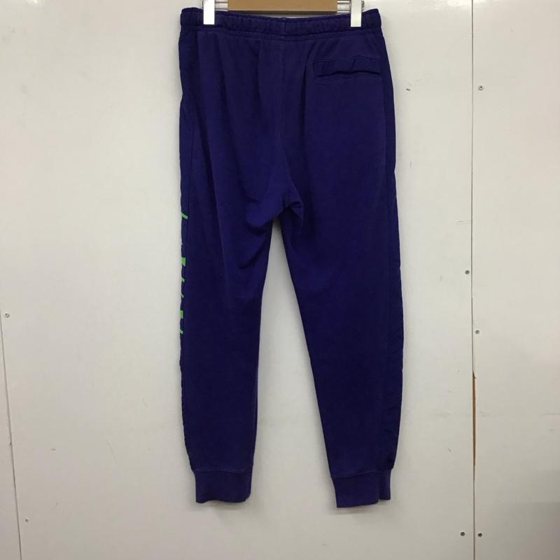 ナイキ NIKE パンツ ワークパンツ、ペインターパンツ ワイドパンツ カジュアルパンツ ワークパンツ L ロゴ、文字 青 / ブルー / blue メンズ USED 古着 中古 10158286