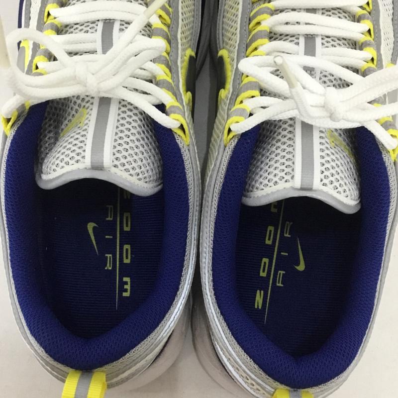 ナイキ NIKE スニーカー スニーカー HF9117-101 AIR ZOOM SPIRIDON SP 29cm 箱有 29.0cm ロゴ、文字 白 / ホワイト / white X 青 / ブルー / blue X 銀 / シルバー / silver color メンズ USED 古着 中古 10158304