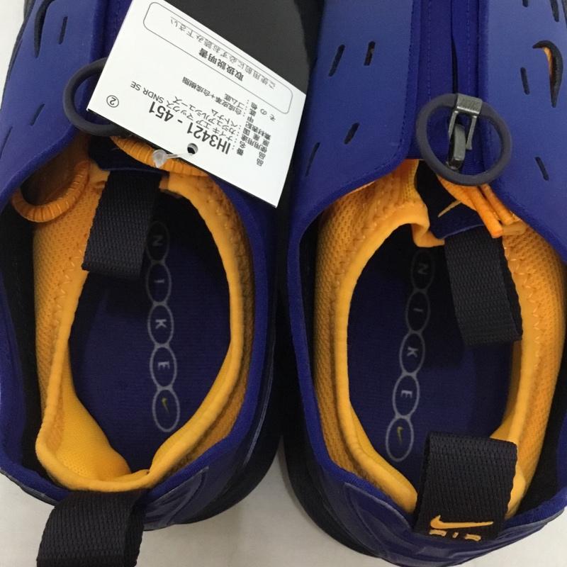 ナイキ NIKE スニーカー スニーカー IH3421-451 AIR MAX SNDR SE 27.5cm 箱有 27.5cm ロゴ、文字 青 / ブルー / blue X 紺 / ネイビー / navy X 橙 / オレンジ / orange メンズ USED 古着 中古 10158306