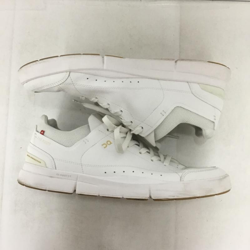 オン On スニーカー スニーカー ローカット UK10.5 US：11 ロゴ、文字 白 / ホワイト / white メンズ USED 古着 中古 10158307