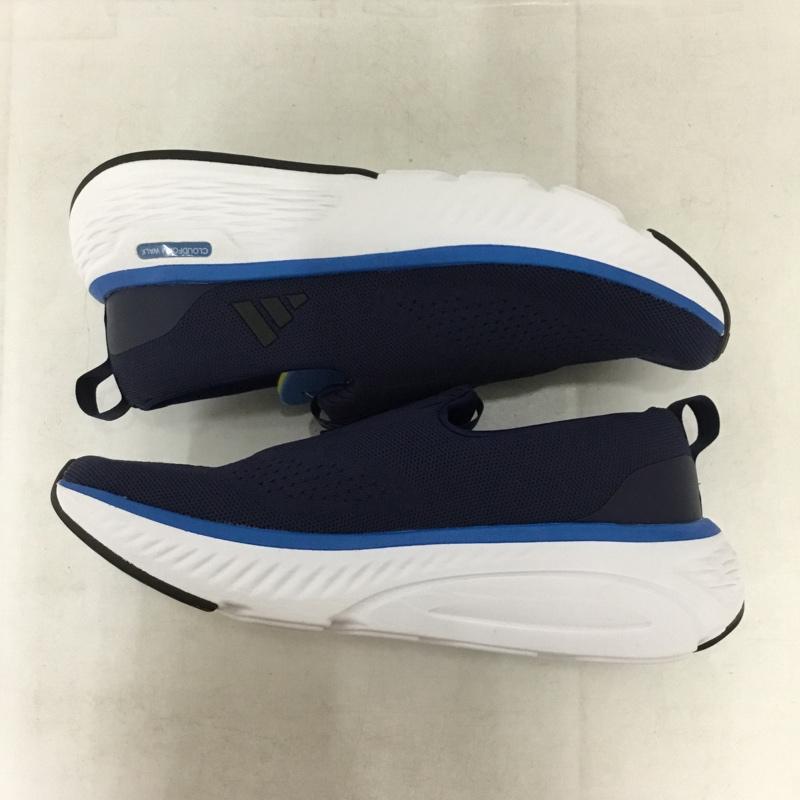 アディダス adidas スリッポン スリッポン ID4020 ゴー ラウンジャー スニーカー 26cm 箱有 26.0cm ロゴ、文字 紺 / ネイビー / navy X 青 / ブルー / blue X 白 / ホワイト / white メンズ USED 古着 中古 10158310