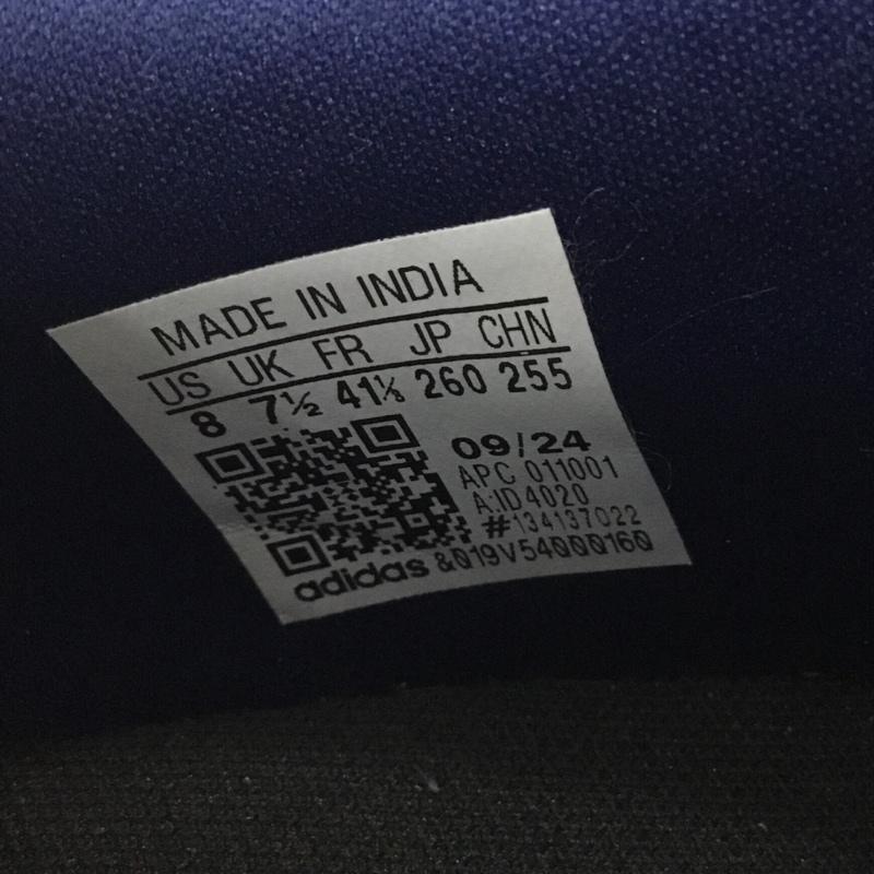 アディダス adidas スリッポン スリッポン ID4020 ゴー ラウンジャー スニーカー 26cm 箱有 26.0cm ロゴ、文字 紺 / ネイビー / navy X 青 / ブルー / blue X 白 / ホワイト / white メンズ USED 古着 中古 10158310