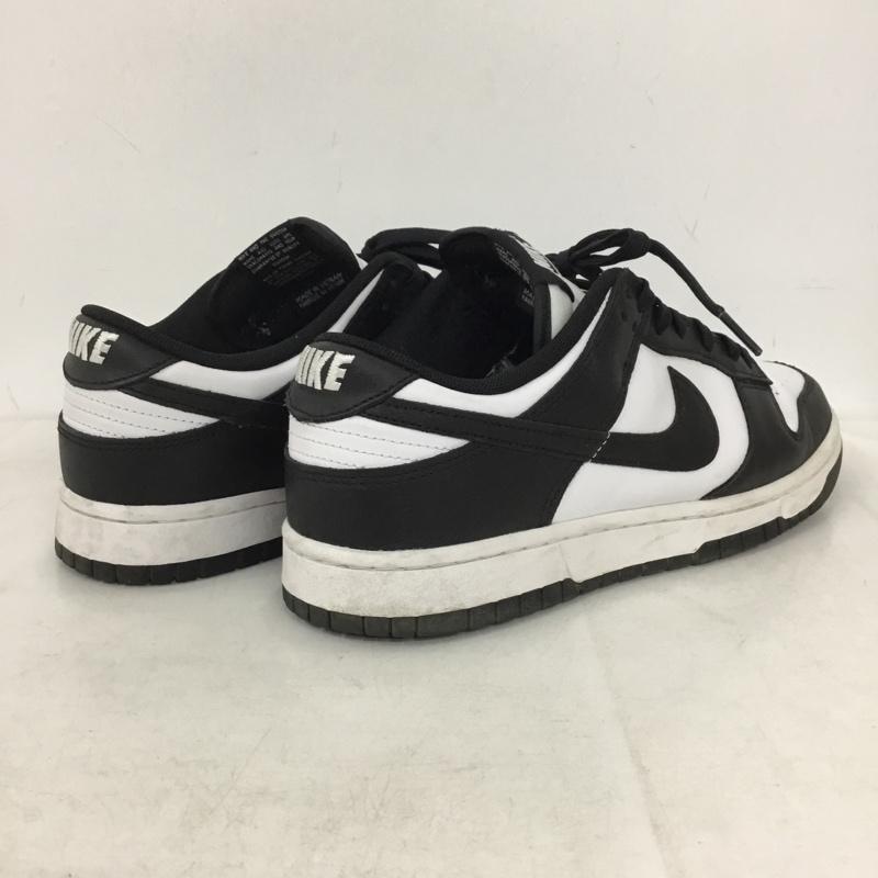 ナイキ NIKE スニーカー スニーカー DD1391-100 DUNK LOW RETRO 28cm 箱有 28.0cm ロゴ、文字 白 / ホワイト / white X 黒 / ブラック / black メンズ USED 古着 中古 10158312