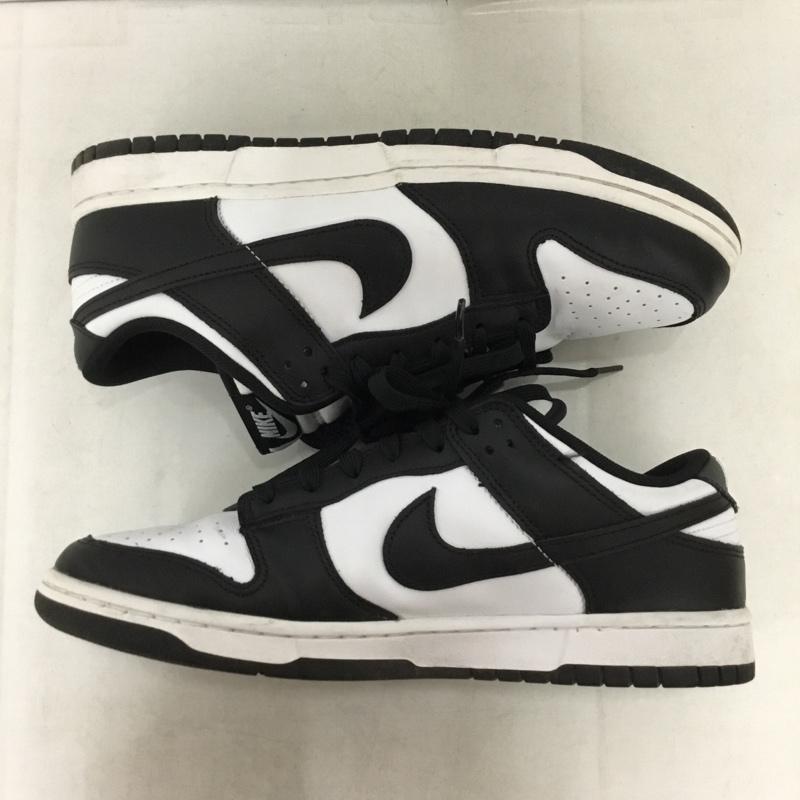 ナイキ NIKE スニーカー スニーカー DD1391-100 DUNK LOW RETRO 28cm 箱有 28.0cm ロゴ、文字 白 / ホワイト / white X 黒 / ブラック / black メンズ USED 古着 中古 10158312