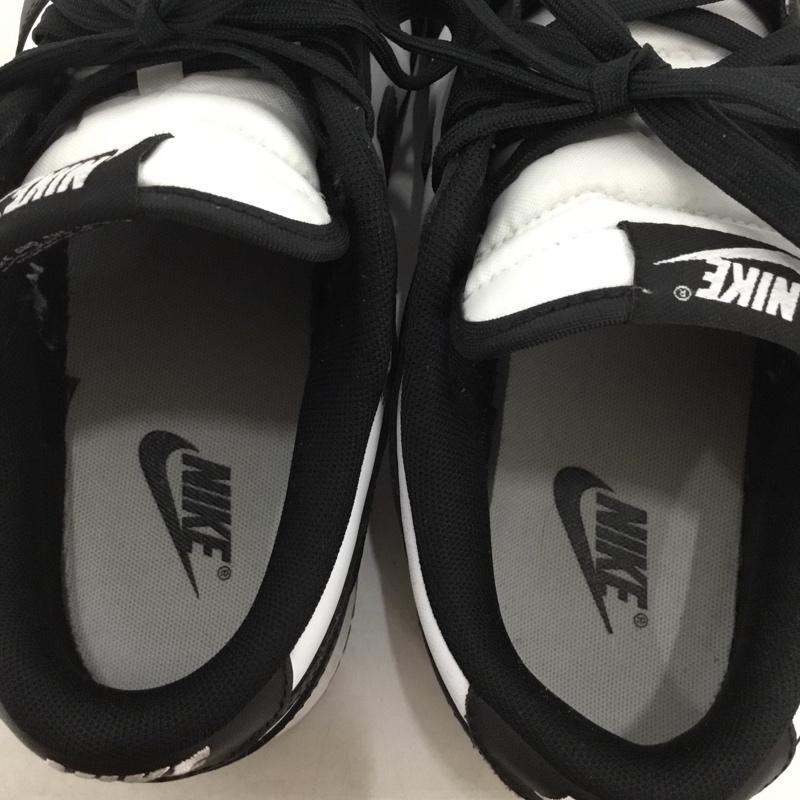 ナイキ NIKE スニーカー スニーカー DD1391-100 DUNK LOW RETRO 28cm 箱有 28.0cm ロゴ、文字 白 / ホワイト / white X 黒 / ブラック / black メンズ USED 古着 中古 10158312