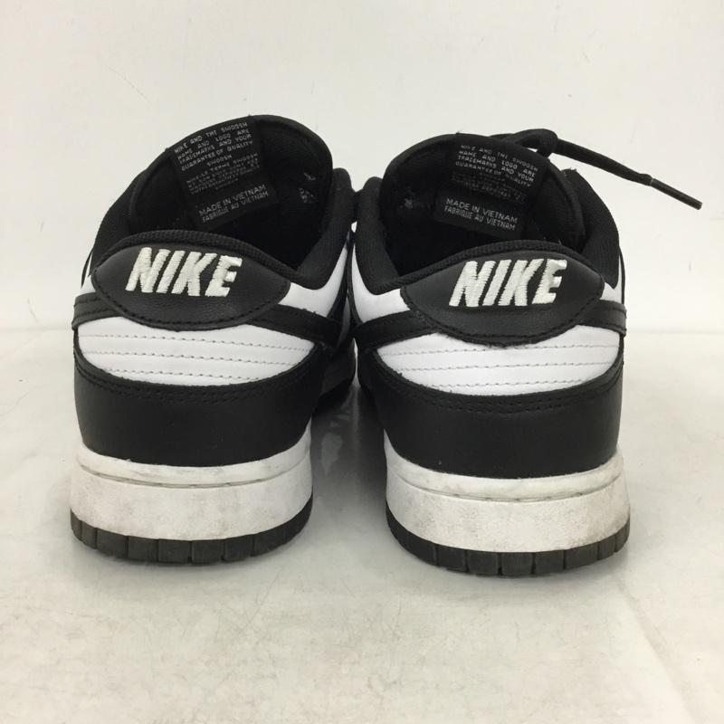 ナイキ NIKE スニーカー スニーカー DD1391-100 DUNK LOW RETRO 28cm 箱有 28.0cm ロゴ、文字 白 / ホワイト / white X 黒 / ブラック / black メンズ USED 古着 中古 10158312