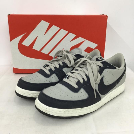 ナイキ NIKE スニーカー スニーカー FN6830-001 TERMINATOR LOW 27.5cm 箱有 27.5cm ロゴ、文字 灰 / グレー / gray X 紺 / ネイビー / navy X 白 / ホワイト / white メンズ USED 古着 中古 10158313