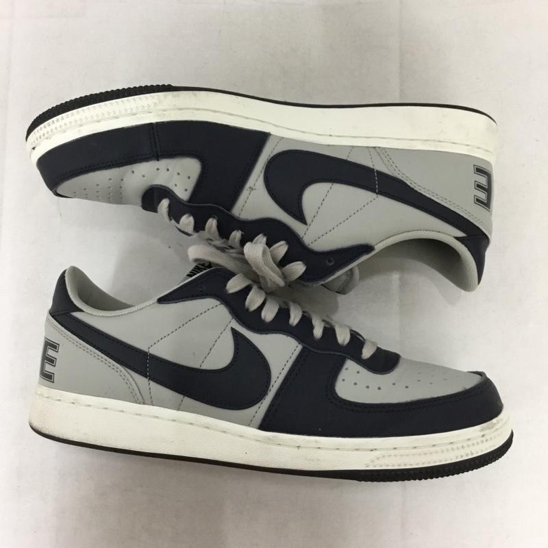 ナイキ NIKE スニーカー スニーカー FN6830-001 TERMINATOR LOW 27.5cm 箱有 27.5cm ロゴ、文字 灰 / グレー / gray X 紺 / ネイビー / navy X 白 / ホワイト / white メンズ USED 古着 中古 10158313