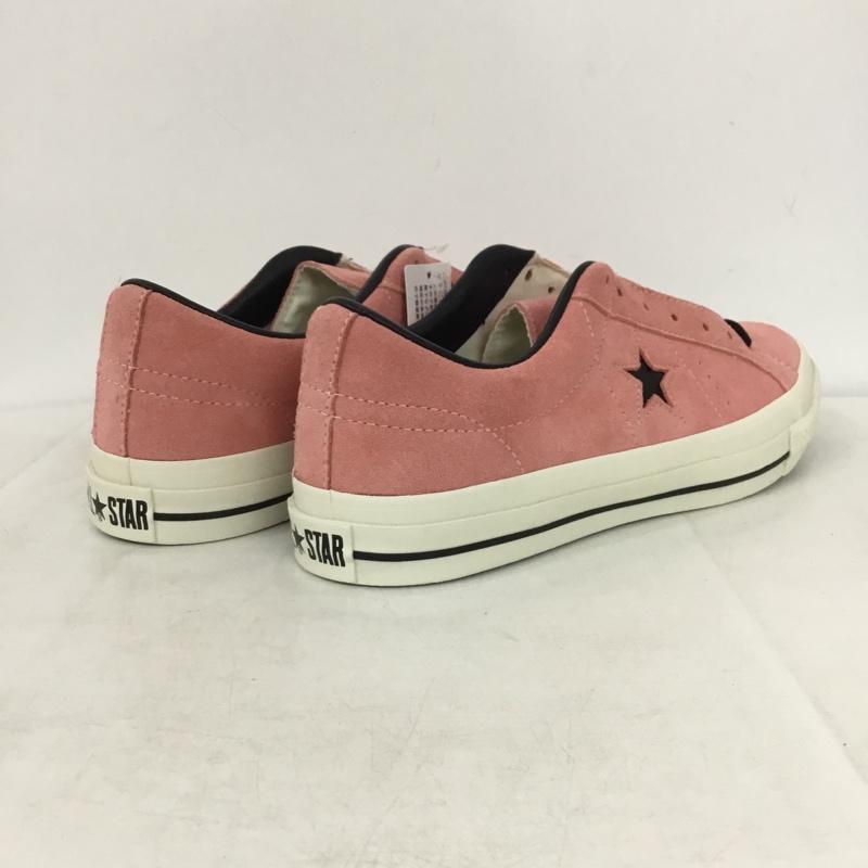 コンバース CONVERSE スニーカー スニーカー 33702420 ONE STAR SUEDE 28cm 箱有 28.0cm ロゴ、文字 桃 / ピンク / pink X 黒 / ブラック / black X 白 / ホワイト / white メンズ USED 古着 中古 10158314