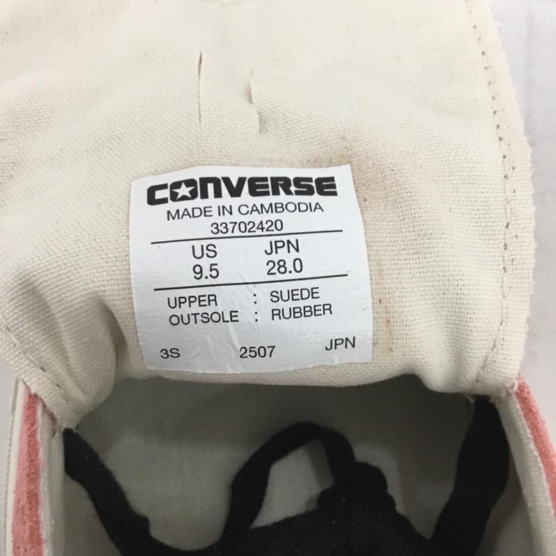 コンバース CONVERSE スニーカー スニーカー 33702420 ONE STAR SUEDE 28cm 箱有 28.0cm ロゴ、文字 桃 / ピンク / pink X 黒 / ブラック / black X 白 / ホワイト / white メンズ USED 古着 中古 10158314