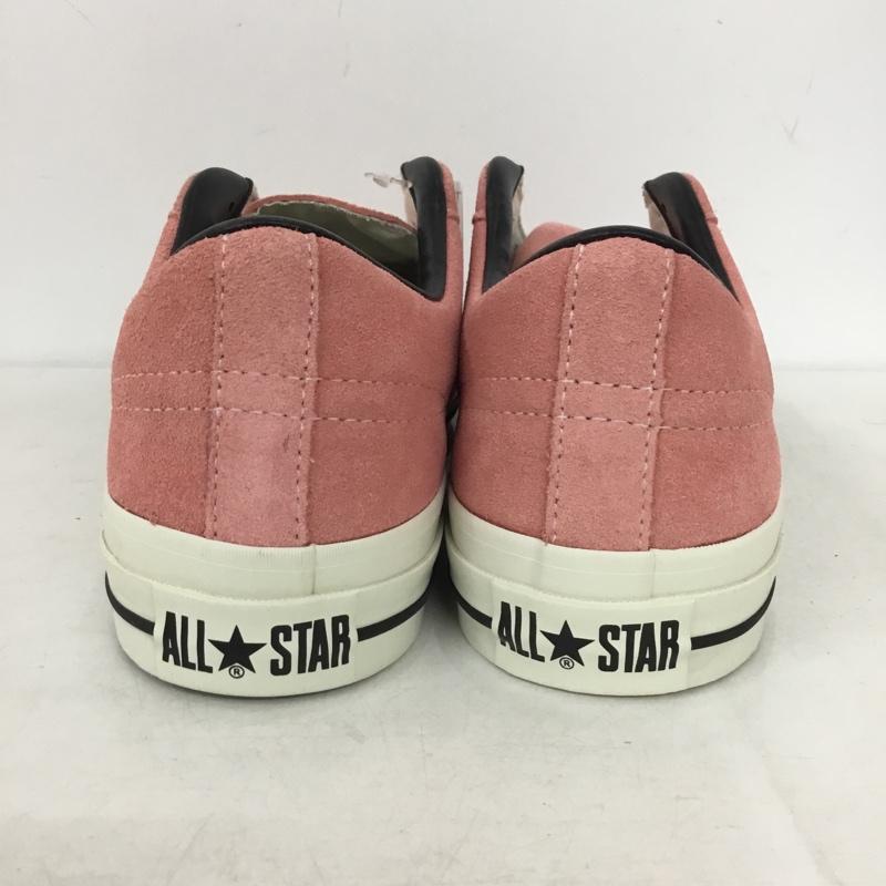 コンバース CONVERSE スニーカー スニーカー 33702420 ONE STAR SUEDE 28cm 箱有 28.0cm ロゴ、文字 桃 / ピンク / pink X 黒 / ブラック / black X 白 / ホワイト / white メンズ USED 古着 中古 10158314