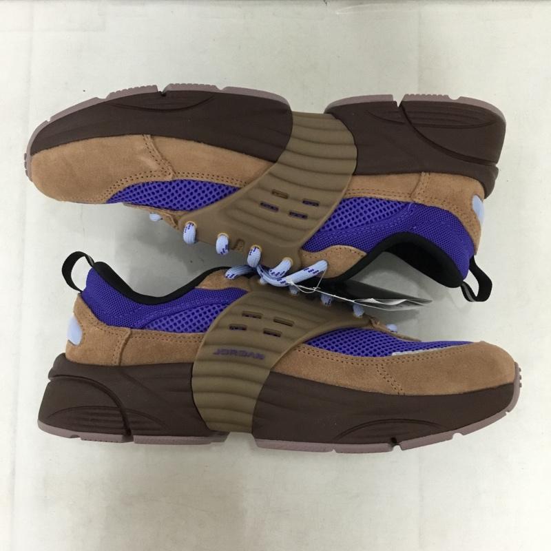 ナイキ NIKE スニーカー スニーカー IQ5649-200 JORDAN TRUNNER O/S SP 27.5cm 27.5cm ワンポイント 茶 / ブラウン / brown X 青 / ブルー / blue メンズ USED 古着 中古 10158315