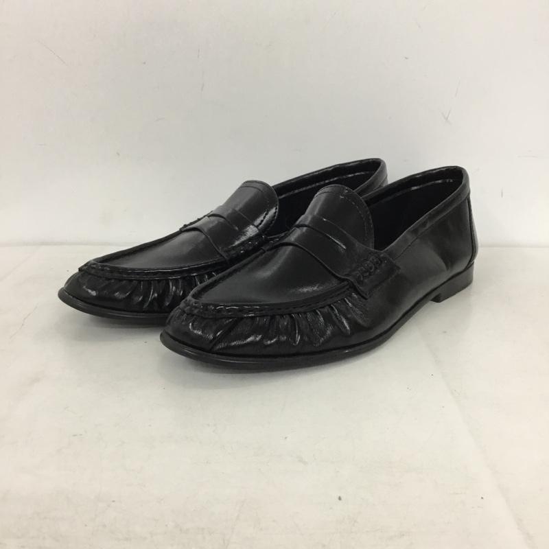 ザラ ZARA ローファー ローファー 2515 611 800 EUR38 無地 黒 / ブラック / black レディース USED 古着 中古 10158316
