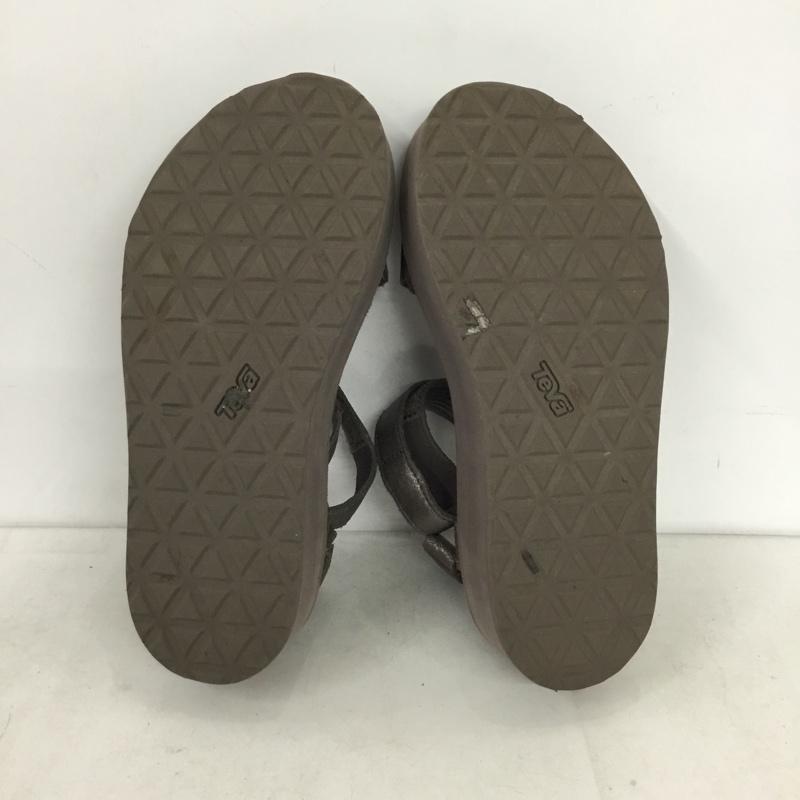 テバ Teva サンダル サンダル 1118943 FLATFORM UNIVERSAL LEATHER 25cm 25.0cm ロゴ、文字 マルチカラー / マルチカラー / multicolor レディース USED 古着 中古 10158317