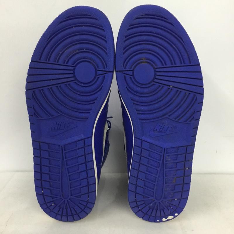 ナイキ NIKE スニーカー スニーカー 555088-401 AIR JORDAN 1 RETRO HIGH OG 28.5cm 28.5cm ロゴ、文字 青 / ブルー / blue X 白 / ホワイト / white メンズ USED 古着 中古 10158318
