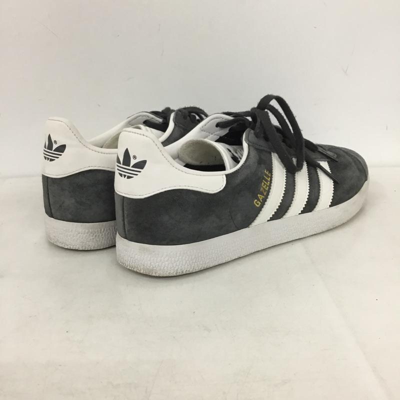 アディダス adidas スニーカー スニーカー BB5480 GAZELLE 25cm 25.0cm ロゴ、文字 灰 / グレー / gray X 白 / ホワイト / white レディース USED 古着 中古 10158325