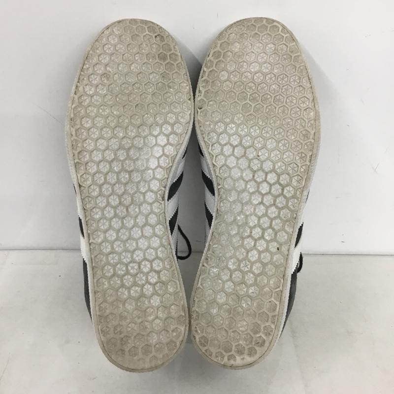 アディダス adidas スニーカー スニーカー BB5480 GAZELLE 25cm 25.0cm ロゴ、文字 灰 / グレー / gray X 白 / ホワイト / white レディース USED 古着 中古 10158325