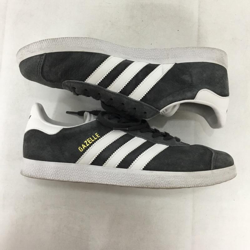 アディダス adidas スニーカー スニーカー BB5480 GAZELLE 25cm 25.0cm ロゴ、文字 灰 / グレー / gray X 白 / ホワイト / white レディース USED 古着 中古 10158325
