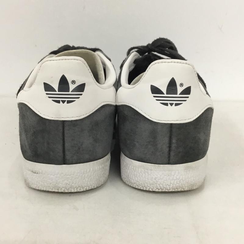アディダス adidas スニーカー スニーカー BB5480 GAZELLE 25cm 25.0cm ロゴ、文字 灰 / グレー / gray X 白 / ホワイト / white レディース USED 古着 中古 10158325