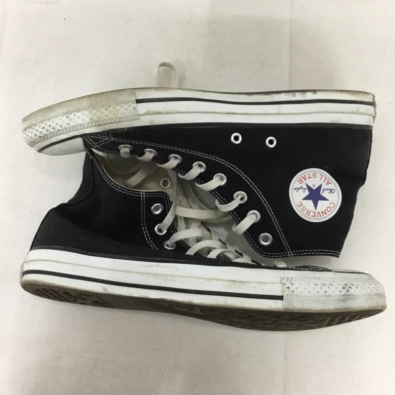 コンバース CONVERSE スニーカー スニーカー 32060181 CANVAS ALL STAR HI 28cm 28.0cm ロゴ、文字 黒 / ブラック / black X 白 / ホワイト / white メンズ USED 古着 中古 10158326
