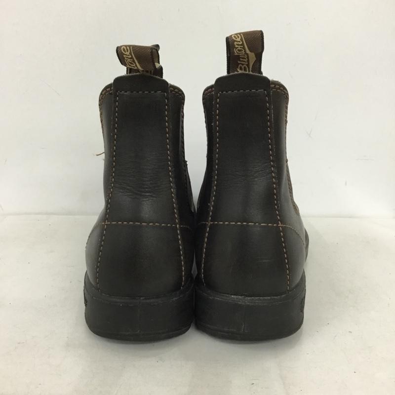 ブランドストーン BLUNDSTONE ブーツ ショートブーツ サイドゴアブーツ 9 ロゴ、文字 茶 / ブラウン / brown メンズ USED 古着 中古 10158327