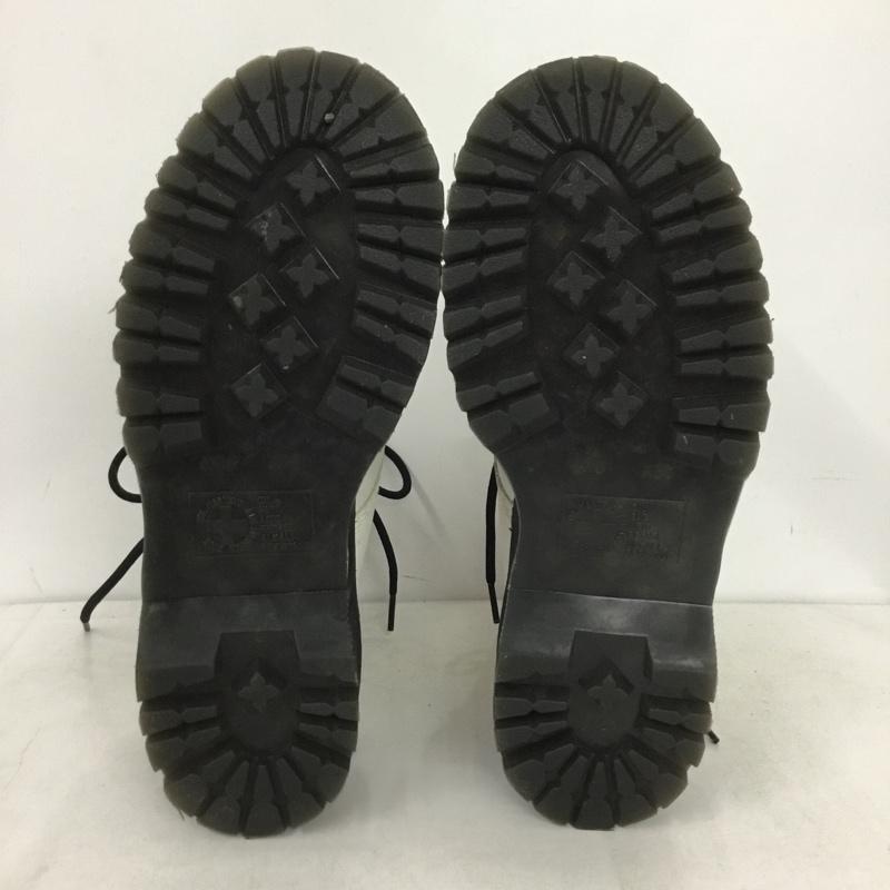 ドクターマーチン Dr.Martens ブーツ 一般 1460 PASCAL MAX US8 厚底 UK6 US：8 無地 白 / ホワイト / white X 黒 / ブラック / black レディース USED 古着 中古 10158328