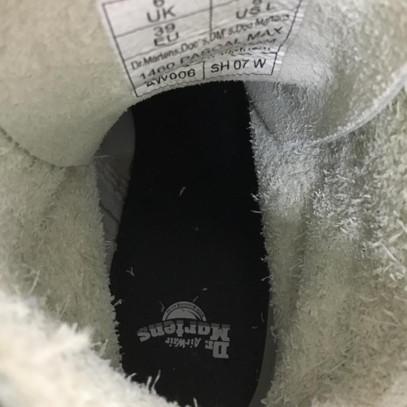 ドクターマーチン Dr.Martens ブーツ 一般 1460 PASCAL MAX US8 厚底 UK6 US：8 無地 白 / ホワイト / white X 黒 / ブラック / black レディース USED 古着 中古 10158328