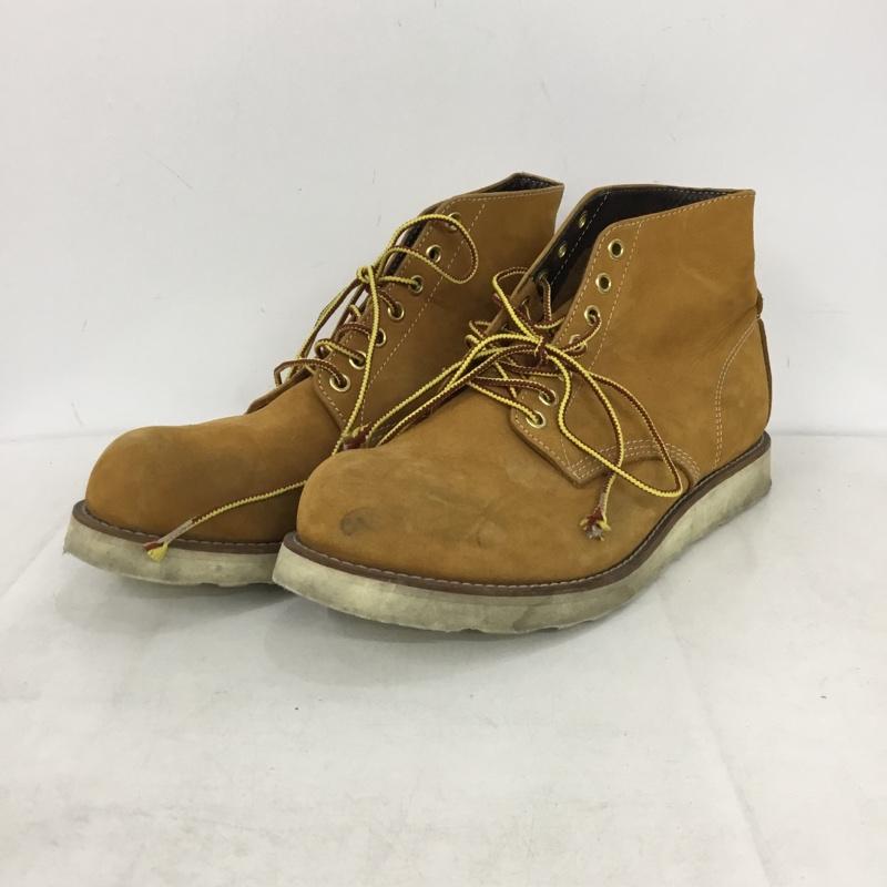 ホーキンス Hawkins ブーツ ショートブーツ ワークブーツ US10 HL40062 6インチプレーントゥ 28cm 28.0cm 無地 キャメル / キャメル / メンズ USED 古着 中古 10158331