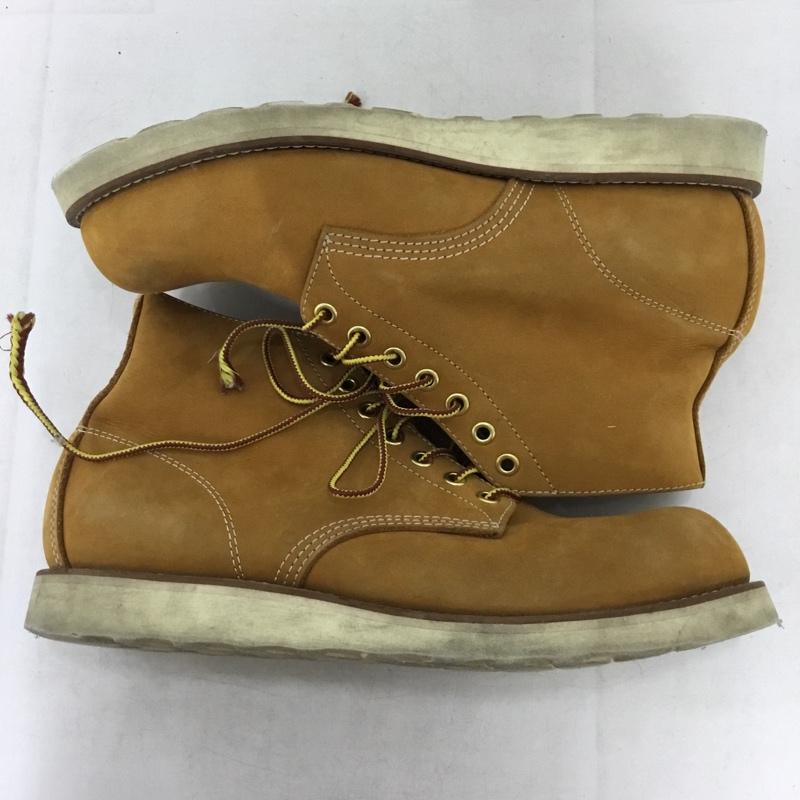 ホーキンス Hawkins ブーツ ショートブーツ ワークブーツ US10 HL40062 6インチプレーントゥ 28cm 28.0cm 無地 キャメル / キャメル / メンズ USED 古着 中古 10158331