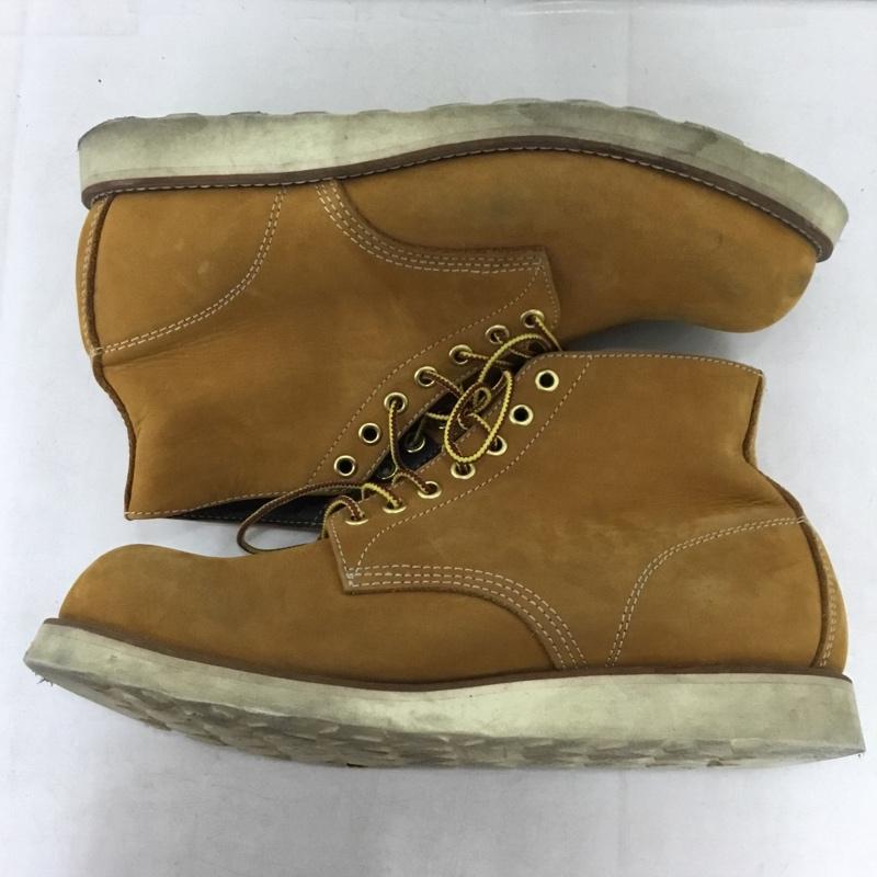 ホーキンス Hawkins ブーツ ショートブーツ ワークブーツ US10 HL40062 6インチプレーントゥ 28cm 28.0cm 無地 キャメル / キャメル / メンズ USED 古着 中古 10158331