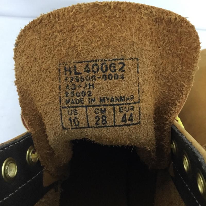 ホーキンス Hawkins ブーツ ショートブーツ ワークブーツ US10 HL40062 6インチプレーントゥ 28cm 28.0cm 無地 キャメル / キャメル / メンズ USED 古着 中古 10158331