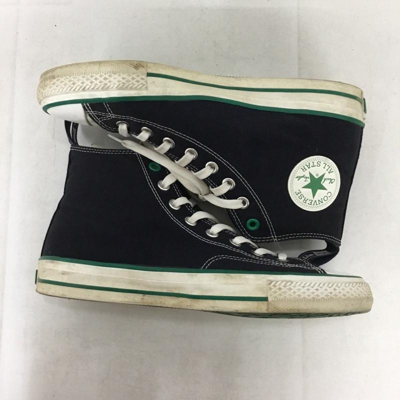 コンバース CONVERSE スニーカー スニーカー 33500370 ALL STAR GF NE HI ゴルフシューズ スパイクレス 26.5cm NEW ERA 26.5cm ロゴ、文字 紺 / ネイビー / navy X 緑 / グリーン / green X 白 / ホワイト / white メンズ USED 古着 中古 10158332