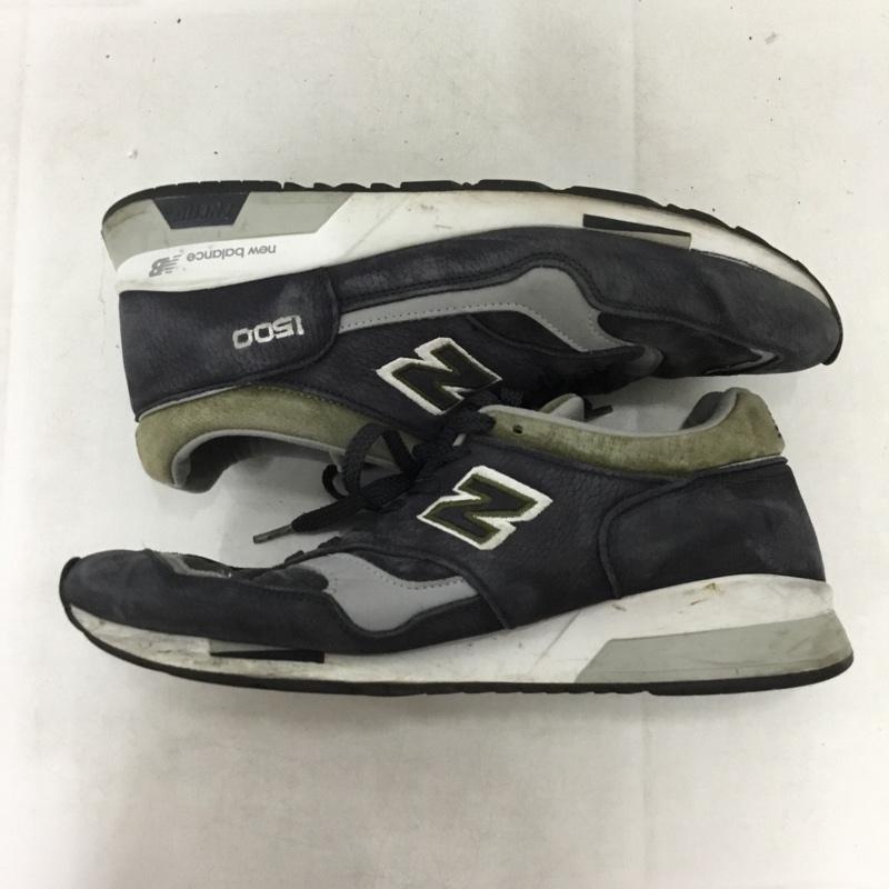 ニューバランス New Balance スニーカー スニーカー M1500NAG MADE IN ENGLAND UK9 US：9.5 ロゴ、文字 紺 / ネイビー / navy メンズ USED 古着 中古 10158334